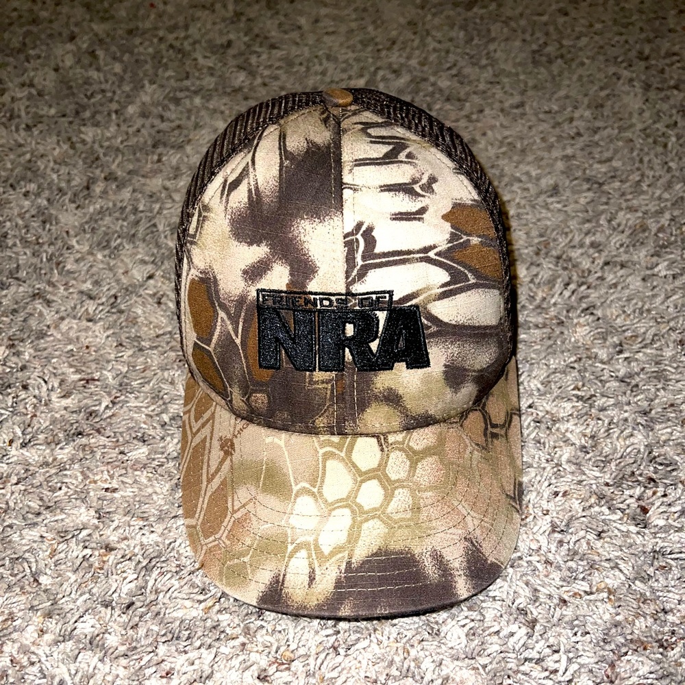 Friends of NRA SnapBack Hat in Kryptek Camo